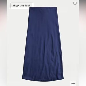 J Crew Gwyneth slip skirt
